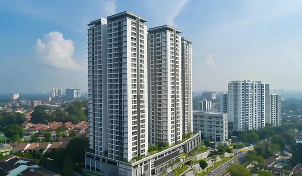 Homepage image of the luxury apartment towers at Gattahalli