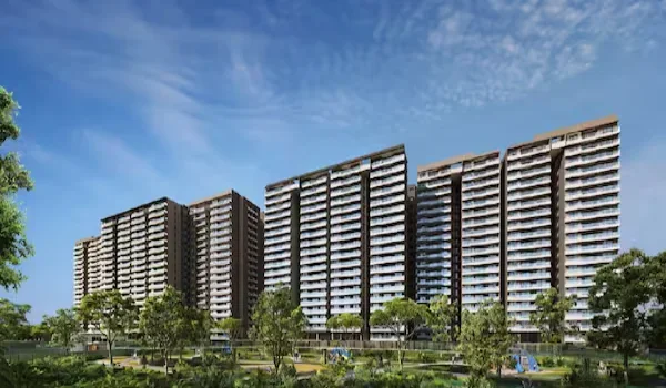 Homepage developer panel naming Urbanrise as the project developer